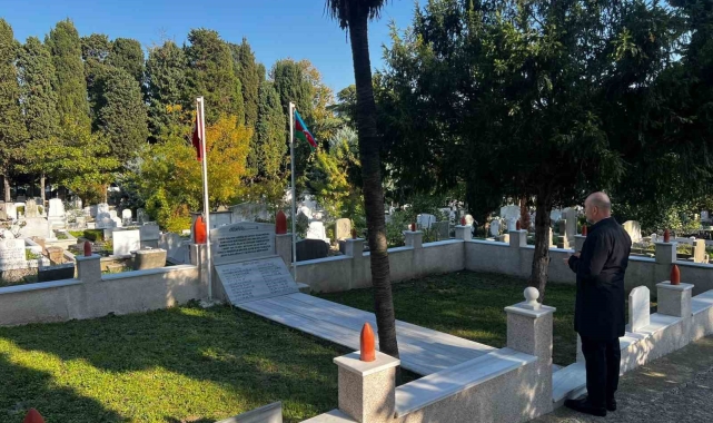 Soylu'dan Cumhuriyet'in 101. yıldönümünde Türk savunma sanayisinin mimarı Nuri Killigil Paşa'nın mezarına ziyaret