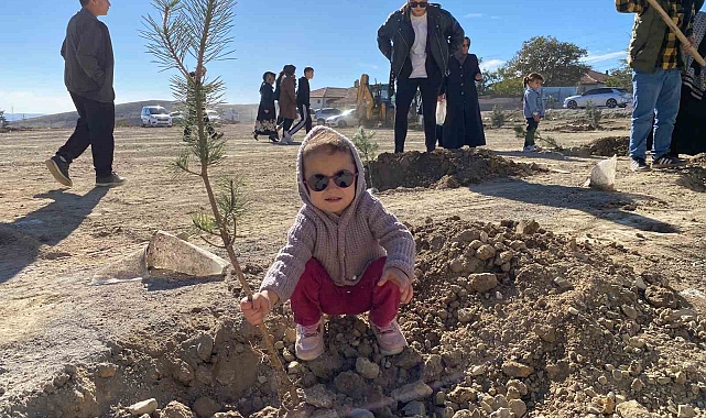Yozgat'ta bozkır ağaçlandırıldı