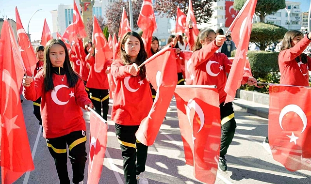 Yozgat'ta Cumhuriyet'in 101. yılı coşku ile kutlandı
