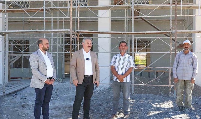 Yunus Emre Cami çalışmalarında sona geliniyor