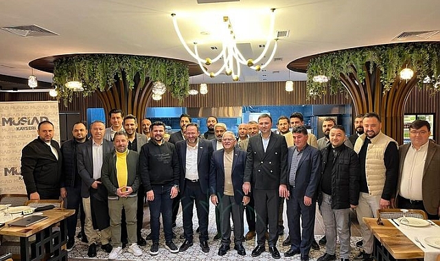 Başkan Büyükkılıç, iş insanları ile bir araya geldi