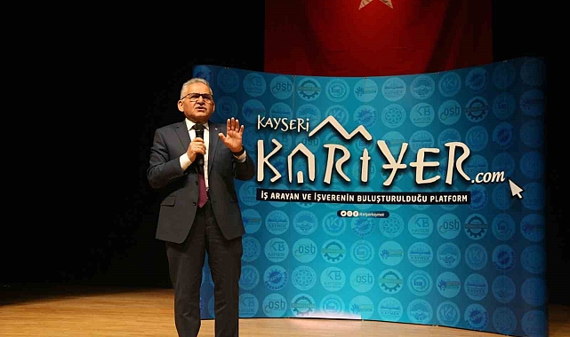 Başkan Büyükkılıç: "Kayseri kariyer merkezimiz 1 ayda 305 kişiye istihdam sağladı"