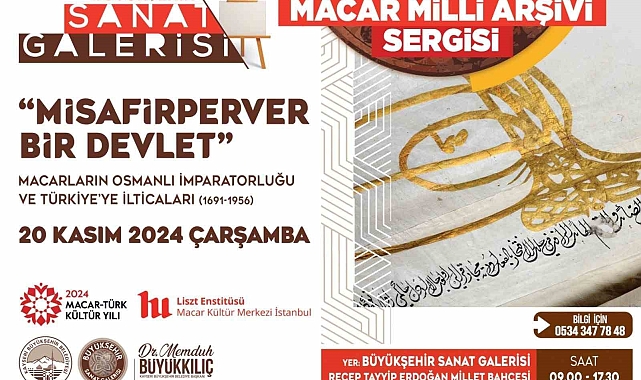 Büyükşehir Sanat Galerisi'den Türk-Macar dostluğunu anlatacak anlamlı sergi