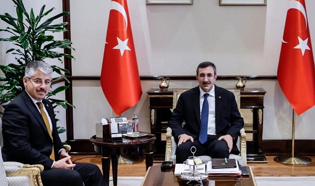 Çopuroğlu, Cevdet Yılmaz ile görüştü