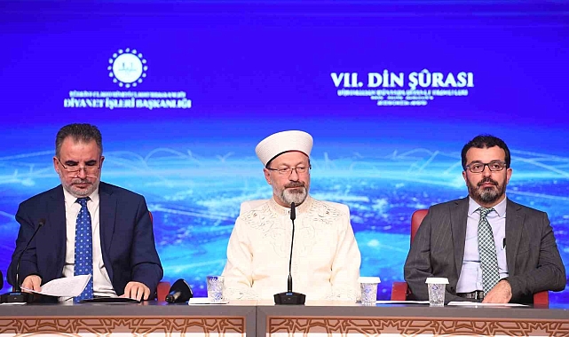 Diyanet İşleri Başkanı Erbaş, "7. Din Şurası" kararlarını açıkladı
