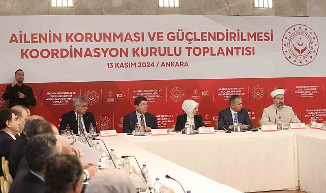Diyanet İşleri Başkanı Erbaş: "Aileyi tehdit eden her türlü düşünce karşısında sağlam bir duruş sergilemek hayati bir sorumluluktur"