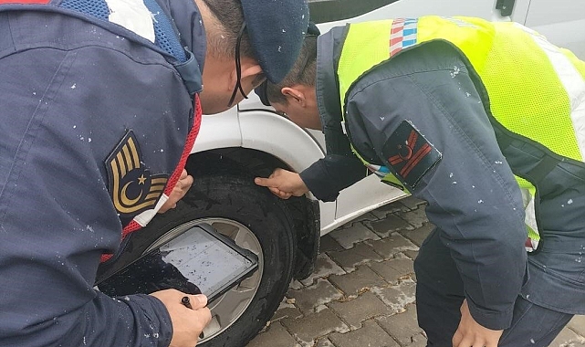 Evren'de okul servis araçlarına sıkı denetim