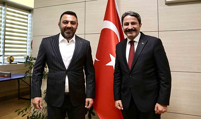 Gençlik ve Spor İl Müdürü Kalın, Bakan Yardımcısı'nı ziyaret etti