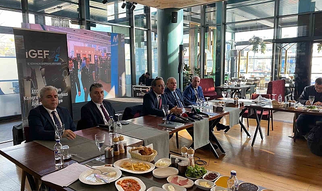 "İGEF'25" Fuarı için hazırlıklar başladı