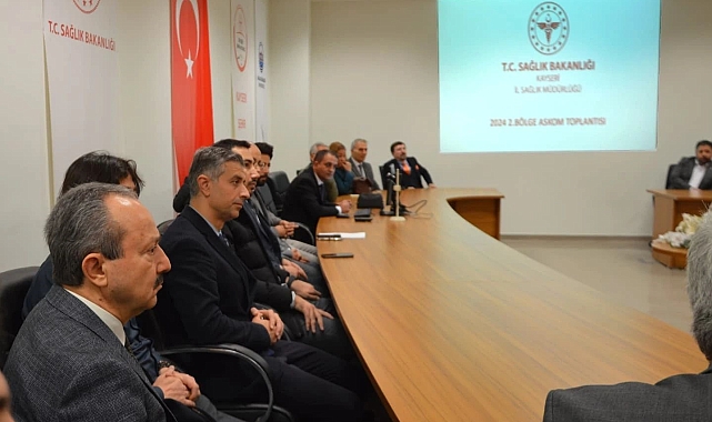 İl Sağlık Müdürü İnan, 2. Bölge ASKOM Toplantısına Katıldı