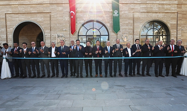 Karatay Hoşkubbe Millet Kütüphanesi açıldı