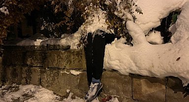 Kardan adamı ceset sandı, ortalığı birbirine kattı