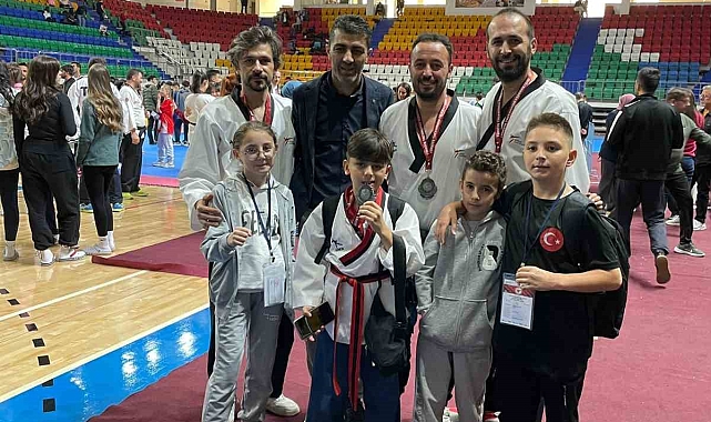 Kayserili Taekwodocular Ankara'dan madalya ile döndü