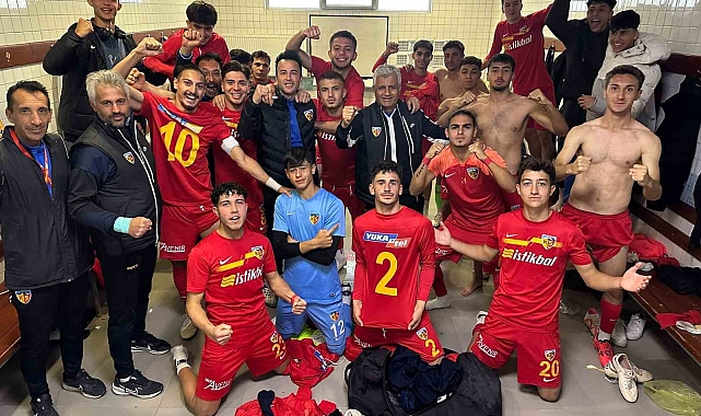 Kayserispor U19 3 puanı 3 golle aldı