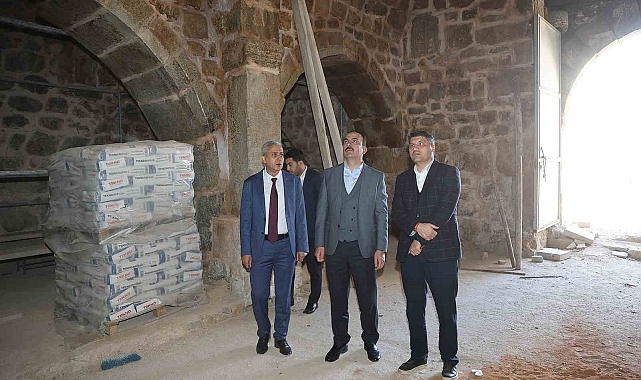Konya Büyükşehir Kadınhanı'ndaki Selçuklu mirası kervansarayı ihya ediyor