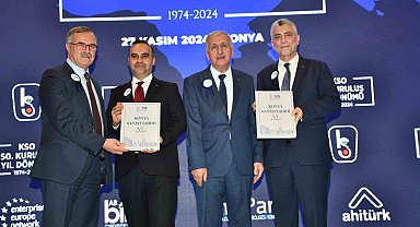 Konya Sanayi Odası, 50. yılını görkemli bir geceyle taçlandırdı