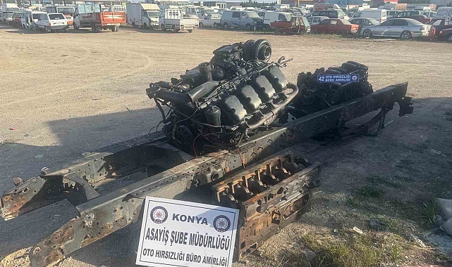 Konya'da 66 milyon liralık change araç operasyonu