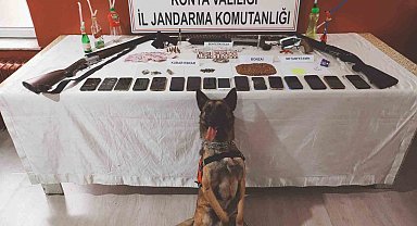 Konya'da jandarmadan uyuşturucu operasyonu: 4 tutuklama