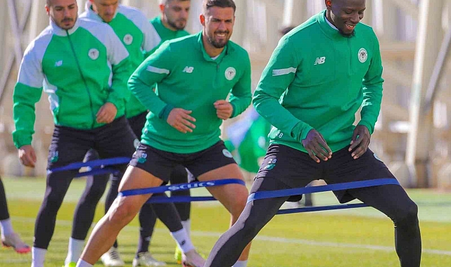 Konyaspor'da Göztepe maçı hazırlıkları sürüyor