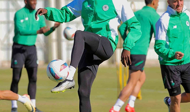 Konyaspor'da Göztepe maçı hazırlıkları tamamlandı
