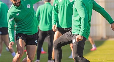 Konyaspor'da, Hatayspor maçı hazırlıkları sürüyor