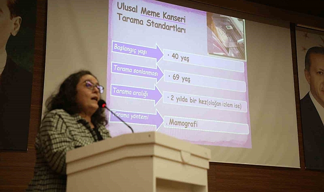 Melikgazi Belediyesi'nden 'meme kanseri' farkındalık eğitimi