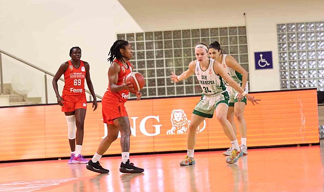 Melikgazi Kayseri Basketbol deplasmanda galibiyetle döndü