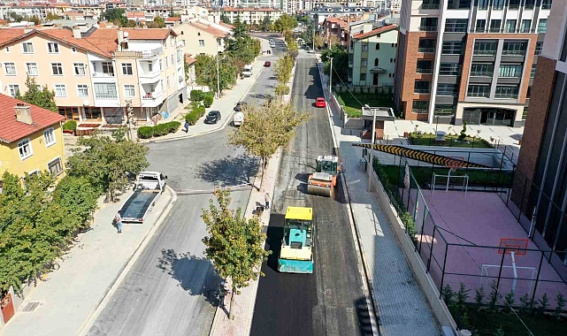 Meram'da asfalt çalışmaları hız kesmiyor