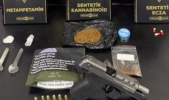 Niğde'de uyuşturucu operasyonu: 5 tutuklama