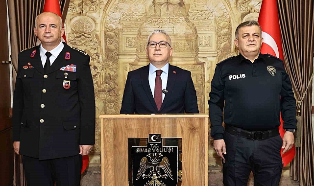 Sivas Valisi Yılmaz: " Olayların aydınlatma oranı yüzde 97"