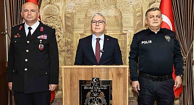 Sivas Valisi Yılmaz: " Olayların aydınlatma oranı yüzde 97"