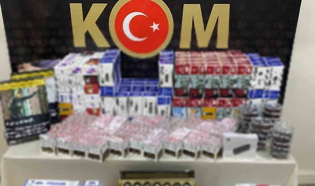 Sivas'ta kaçak tütün operasyonu, binlercesi ele geçirildi