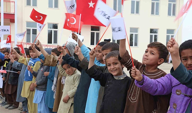 TİKA, Afganistan'ın eğitim altyapısına desteklerini sürdürüyor