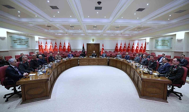 Türkiye ile Libya heyetleri '5+5 Ortak Askeri Komisyonu' çerçevesinde Ankara'da bir araya geldi
