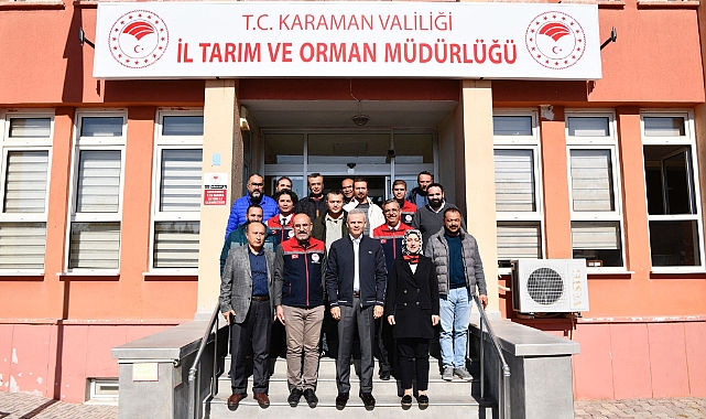 Vali Mehmet Fatih Çiçekli’den İl Tarım ve Orman Müdürlüğüne Ziyaret