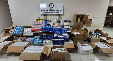 2.5 milyonluk kaçak araç yedek parçası ele geçirildi