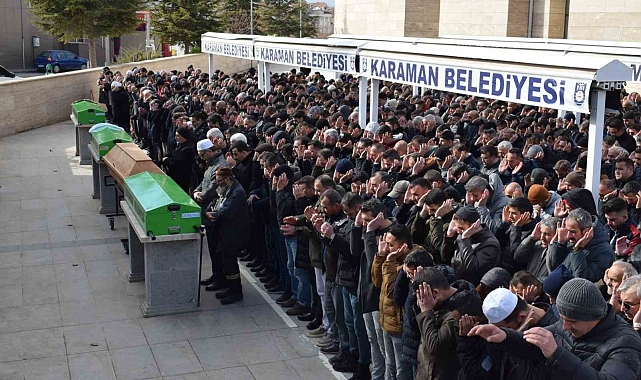 Karaman'da BBP İlçe Başkanı Süleyman Acaruygun Son Yolculuğuna Uğurlandı