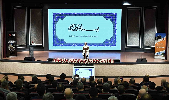 Diyanet İşleri Başkanı Erbaş: "Hac, İslam'ın en kapsamlı ibadetidir"