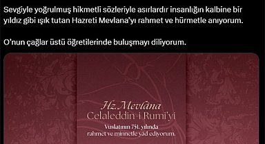 Emine Erdoğan'dan Şeb-i Arus paylaşımı