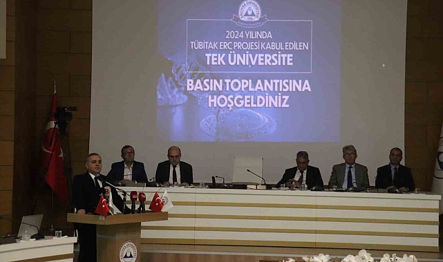 ERÜ'de büyük başarı: ERC'den 2024 yılında ödül alan tek üniversite oldu