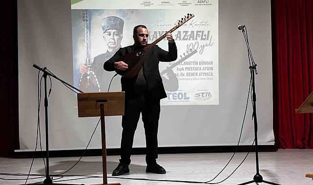 Eskişehir'de Aşık Mikayıl Azaflı 100.yılı anma