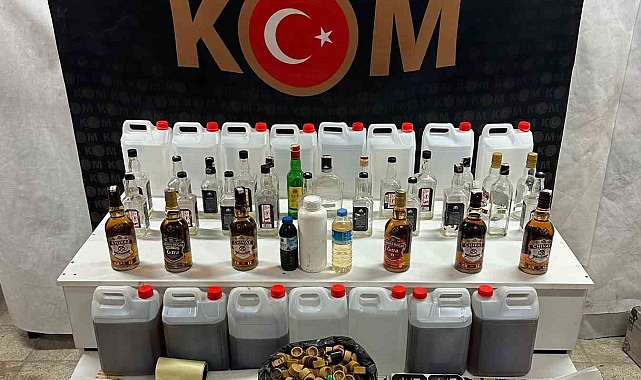 Eskişehir'de sahte içki operasyonu, 1 kişi tutuklandı