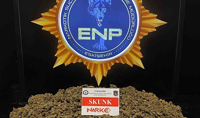 Eskişehir'de yılbaşı öncesi 5 kilo uyuşturucu ele geçirildi