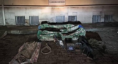 Kaçak balık avlayan 2 kişi suçüstü yakalandı