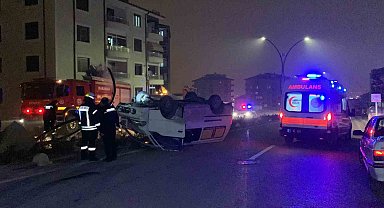 Karaman'da Minibüs Kazası: Sürücü Yaralı