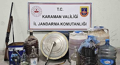 Ermenek'te Sahte İçki Operasyonu: 4 Gözaltı