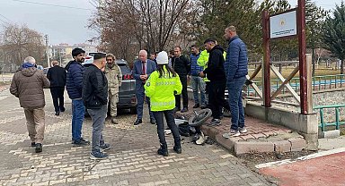 Konya'da SUV araç ile motosiklet çarpıştı: 1 yaralı
