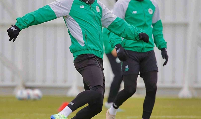 Konyaspor'da, Alanyaspor maçı hazırlıkları devam etti