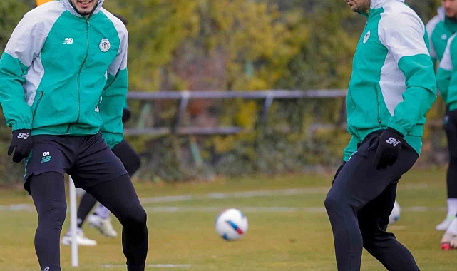 Konyaspor'da, Alanyaspor maçı hazırlıkları sürüyor