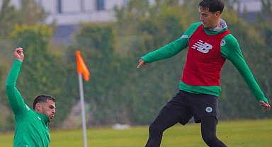 Konyaspor'da, Çaykur Rizespor maçı hazırlıkları devam etti